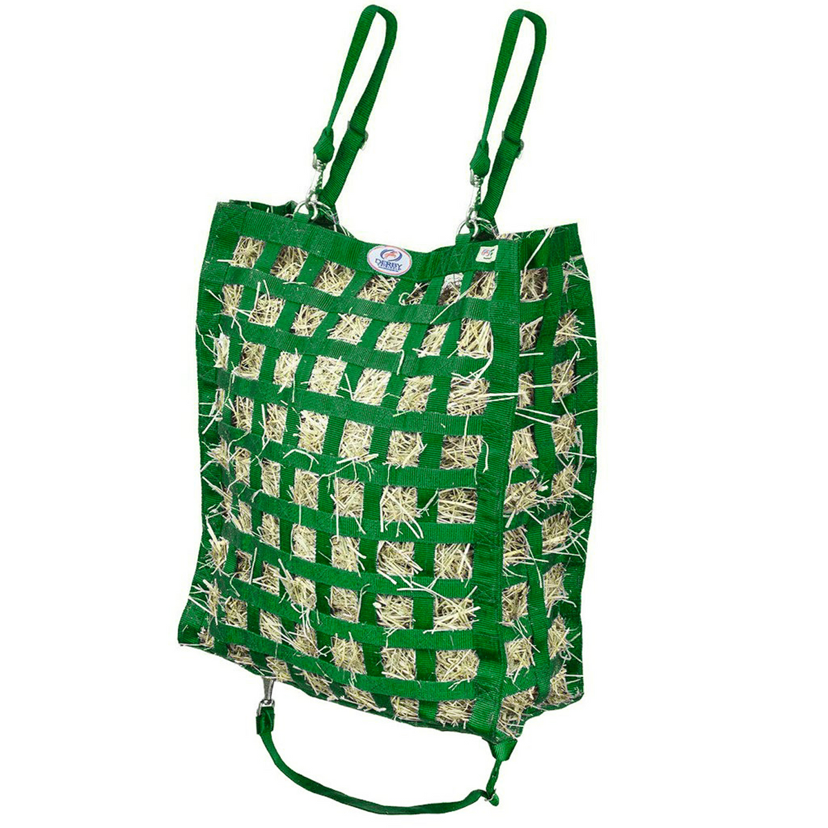 Superior 4-Sided Slow Feeder Horse Hay Bag – 1.75" Square Openings – Restricted Slow Feed – 1-Year Warranty | Patented Design