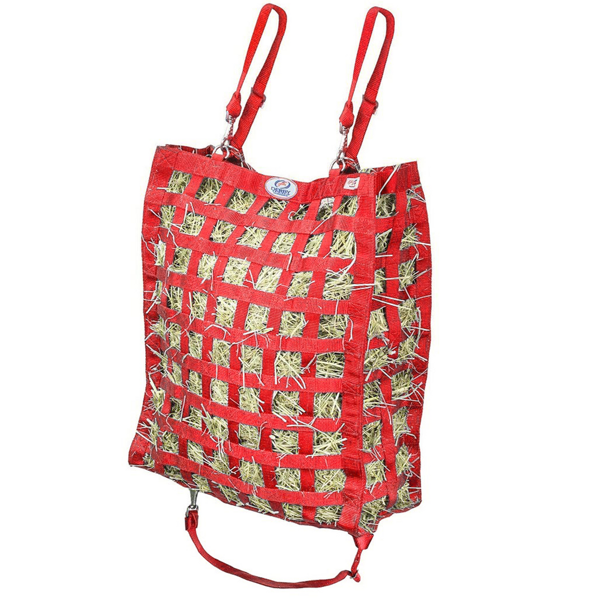 Superior 4-Sided Slow Feeder Horse Hay Bag – 1.75" Square Openings – Restricted Slow Feed – 1-Year Warranty | Patented Design