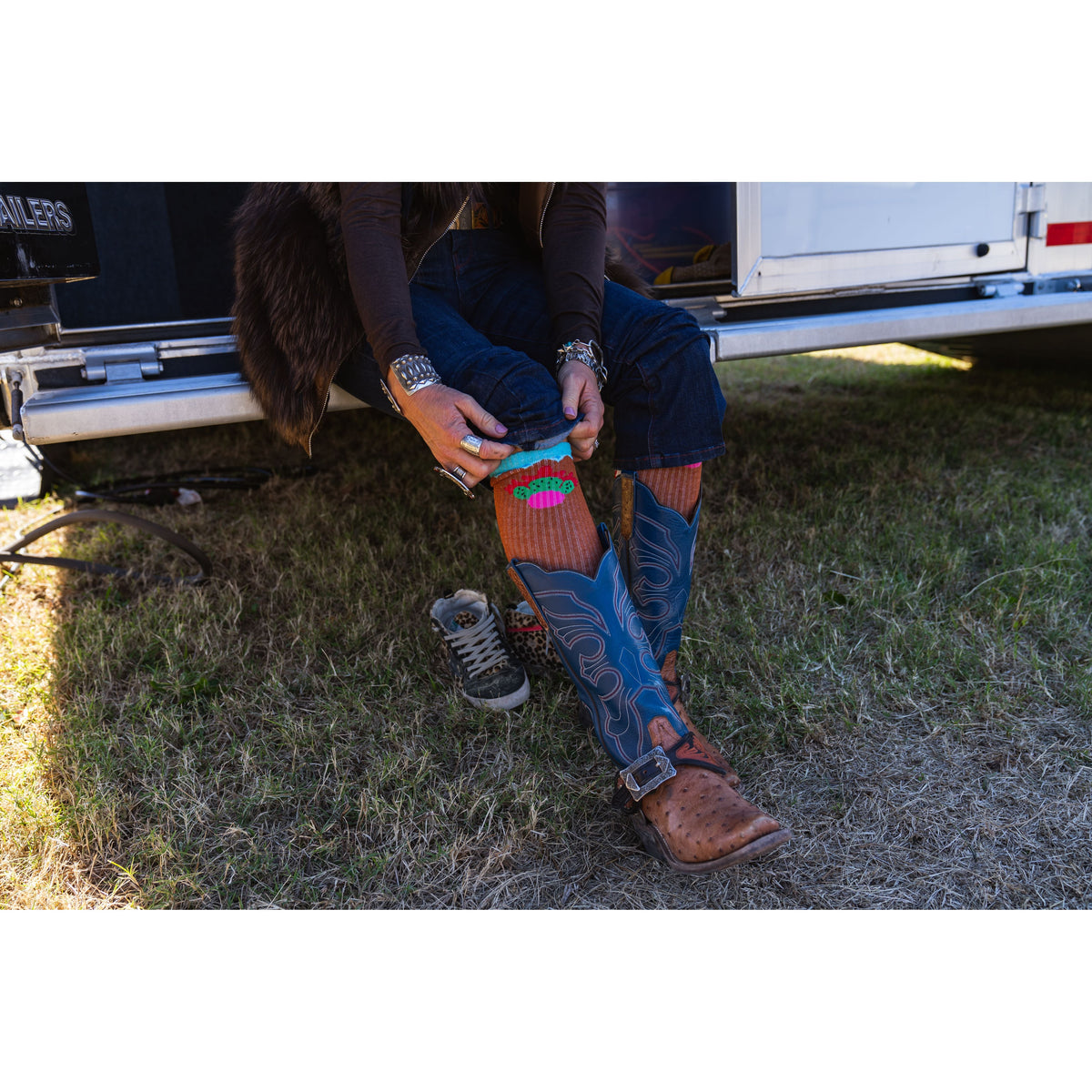 Viva Diva Rebel Performance Boot Socks