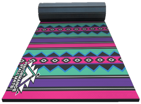 Portable Stall Mat Rodeo Retro-5x10