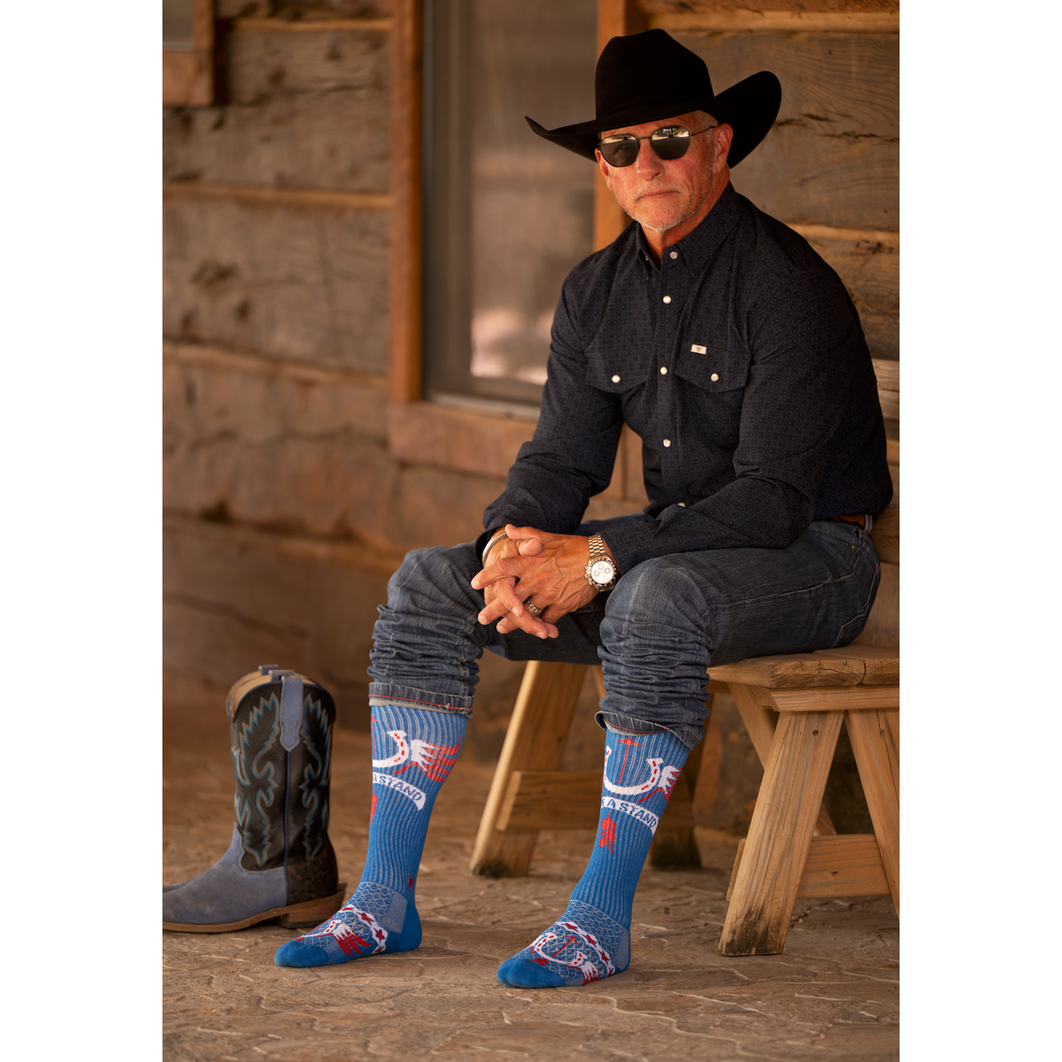 Take A Stand/ America Performance Boot Socks